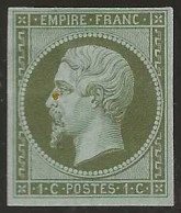 France  .  Y&T   .   11 (2 Scans)    .   (*)    .     Neuf Sans Gomme - 1853-1860 Napoléon III.