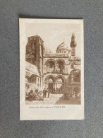 Jerusalem Church Of The Holy Sepulchre Carte Postale Postcard - Israel