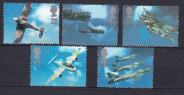 229 GRANDE BRETAGNE 1997 - Y&T 1967/71 - Avion Et Constructeur - Neuf ** (MNH) Sans Charniere - Ungebraucht