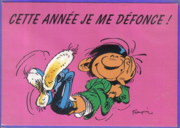 Carte Postale Bande Dessinée Franquin  Gaston Lagaffe  N°108 Très Beau Plan - Cómics
