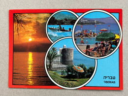 POSTCARD BY PALPHOT NO. 2120 SOUVENIR OF TIBERIAS. ISRAEL - Israël