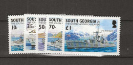 2004 MNH South Georgia  Mi 380-85 Postfris** - Géorgie Du Sud