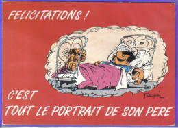 Carte Postale Bande Dessinée Franquin  Gaston Lagaffe  N°90 Très Beau Plan - Comicfiguren