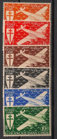 INDE - 1942 - Poste Aérienne PA N°YT. 1 à 6 - Série Complète - Neuf Luxe ** / MNH / Postfrisch - Ongebruikt