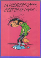 Carte Postale Bande Dessinée Franquin  Gaston Lagaffe  N°59 Très Beau Plan - Stripverhalen