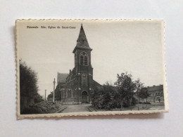 Carte Postale Ancienne  Péruwelz Röe, Église Du Sacré-Coeur - Péruwelz