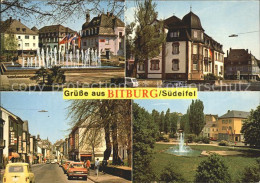 72221905 Bitburg Brunnen Strassenmotiv Gebaeude  Bitburg - Bitburg