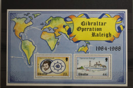 Gibraltar Block 11 Mit 559 Postfrisch #TJ576 - Gibraltar