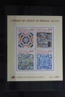 Portugal Block 38 Mit 1557, 1568, 1576, 1582 Postfrisch #TI269 - Andere & Zonder Classificatie