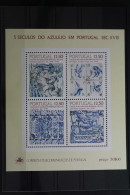Portugal Block 42 Mit 1592, 1603, 1611, 1614 Postfrisch #TI273 - Other & Unclassified