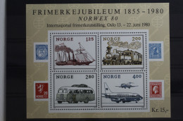 Norwegen Block 3 Mit 817-820 Postfrisch #TJ531 - Andere & Zonder Classificatie