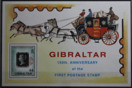 Gibraltar Block 15 Mit 601 Postfrisch #TJ579 - Gibraltar