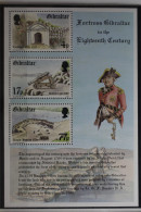 Gibraltar Block 8 Mit 469-471 Postfrisch #TJ573 - Gibraltar