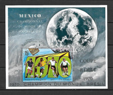 Chad 1970 Football World Cup MEXICO MS MNH - Tsjaad (1960-...)
