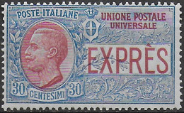 1908 Italia Express 30c. Abroad 1v. MNH Sassone N. 2 - Other & Unclassified