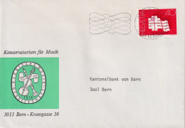 Motiv Brief  "Konservatorium Für Musik, Bern"        1982 - Covers & Documents