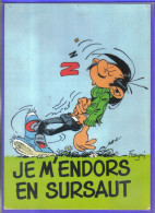 Carte Postale Bande Dessinée Franquin  Gaston Lagaffe  N°44  Très Beau Plan - Comicfiguren