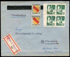 Französische Zone Baden, 1948, 4(4) U.a., Brief - Other & Unclassified