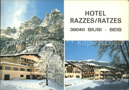 72221736 Siusi Allo Sciliar Hotel Razzes Ratzes  Seis Am Schlern Kastelruth Sued - Otros & Sin Clasificación