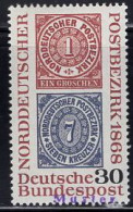 GERMANY(1968) North German Confederation Stamps. MUSTER (specimen) Overprint. Scott No 990. - Other & Unclassified