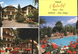 72220789 Auer Ora Suedtirol Hotel Markushof Terrasse Freibad  - Sonstige & Ohne Zuordnung