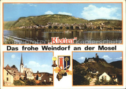 72220770 Klotten Panorama Kirche  Burg Klotten - Sonstige & Ohne Zuordnung