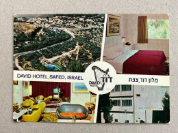 POSTCARD BY PALPHOT NO. 13798 SAFAD, Hotel David, Mount Canaan. ISRAEL - Israël