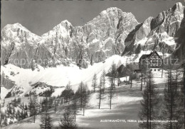 72220605 Austriahuette Mit Dachstein Suedwaenden Austriahuette - Altri & Non Classificati