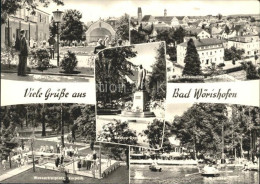 72220568 Bad Woerishofen Kurhaus Ortsansicht Kirchen Wassertretplatz Kurpark Wal - Bad Wörishofen