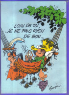 Carte Postale Bande Dessinée Franquin  Gaston Lagaffe  N°33  Très Beau Plan - Comicfiguren