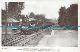 R108836 London And South Western Railway Waterloo Bournemouth Express Passing Su - Andere & Zonder Classificatie