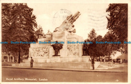 R109223 Royal Artillery Memorial. London. 1934 - Autres & Non Classés