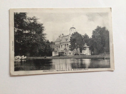 Carte Postale Ancienne (1913)  Péruwelz Habitation De M.E. BAUGNIES (Parc) - Peruwelz