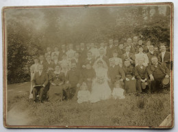 Photographie Ancienne De Mariage REMILLY Le 9 Juillet 1907 - Orte