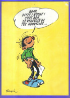 Carte Postale Bande Dessinée Franquin  Gaston Lagaffe  N°30  Très Beau Plan - Comicfiguren