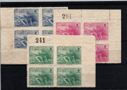 Uruguay #581-83 Cannon Rural And Urban Views Cordon Founding District MNH - Uruguay