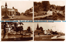 R109244 Love To All At Home From Bromborough. Multi View. Valentine. RP. 1957 - Monde