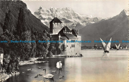 R109245 Lac Leman. Chateau De Chillon Et Les Dents Du Midi. Jaeger - Monde