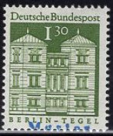 GERMANY(1969) Tegel Castle. MUSTER (specimen) Overprint. Scott No 950. - Autres & Non Classés