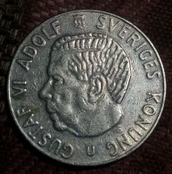 SWEDEN - 1 Krona, 1969, KM 826a, Gustav VI Adolf, Great Condition, Agouz - Suecia