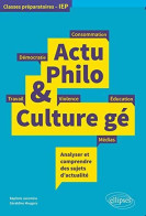 Actu Philo & Culture Gé - Sonstige & Ohne Zuordnung