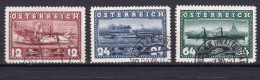 AUSTRIA UNIFICATO NR 496/498 - Oblitérés