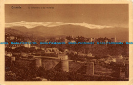 R110153 Granada. La Alhambra Y Las Murallas. B. Hopkins - Monde