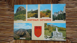 Châteaux Cathares , Multi-vues - Languedoc-Roussillon