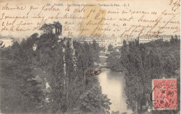 Paris - Les Buttes Chaumont - Carte Pour Anchorage.... Chine...(??) - Nombreux Cachets Dont Tien-Tsin, Shanghaï... - Otros & Sin Clasificación