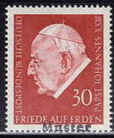GERMANY(1969) Pope John XXIII. MUSTER (specimen) Overprint. Scott No 1011. - Other & Unclassified