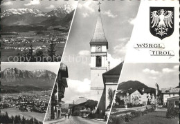 72219067 Woergl Angerberg Kirche Stadtansicht Woergl Angerberg - Autres & Non Classés