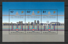 SINGAPORE 1988 PUBLIC UTILITES  MNH - Singapour (1959-...)