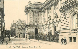 44 - Nantes - Musée Des Beaux-Arts - Animée - Correspondance - CPA - Voir Scans Recto-Verso - Nantes