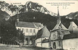 38 - La Grande Chartreuse - Entrée Du Courent De La Grande-Chartreuse - La Chapelle Et Le Grand Som - Carte Neuve - CPA  - Chartreuse